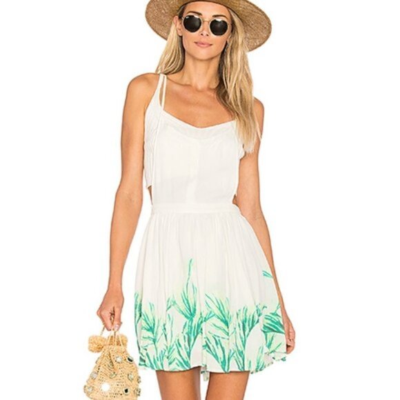 Free People Tropical Oasis romper size XS - Picture 1 of 10